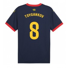 Girona Viktor Tsyhankov #8 Bortatröja 2024-25 Korta ärmar